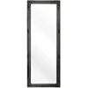 Beliani Sieninis veidrodis FOUGERES 50x130 cm, juodas
