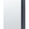 Beliani Sieninis veidrodis JARNAGES 45 cm 145 cm metalinis juodas