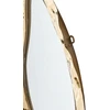 Beliani Sieninis veidrodis JOSSIGNY 52 cm 79 cm auksinis