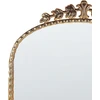 Beliani Sieninis veidrodis LIVRY 51 cm 114 cm metalinis auksinis