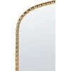 Beliani Sieninis veidrodis LIVRY 71x71 cm, metalinis, auksinės spalvos