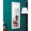 Beliani Sieninis veidrodis MAULEON 50 cm 130 cm kreminės spalvos