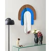Beliani Sieninis veidrodis MESPAUL 60 cm 80 cm, spalvotas