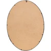 Beliani Sieninis veidrodis OUVEA 57 cm 79 cm metalinis auksinis