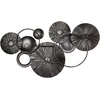 Beliani Sienų dekoracija ACTINIUM Metal 51 cm Mėlyna