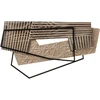 Beliani Sienų dekoracija ENNIS Metal 36 cm Ruda