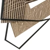 Beliani Sienų dekoracija ENNIS Metal 36 cm Ruda