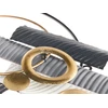 Beliani Sienų dekoracija GLENADE metalinė 43 cm spalvota