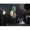 Beliani Sienų dekoracija Lapas PLATINUM metalinė 75 cm spalvota