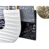 Beliani Sienų dekoracija LUTETIUM Metal 55 cm Juoda