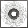 Beliani Sienų dekoracija MERCURY 50 cm, metalinė, auksinė