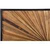 Beliani Sienų dekoracija MERIDA, 60 cm, tikmedžio mediena, ruda