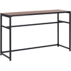 Beliani Sodo baro stalas AVETRANA 150 cm 50 cm Juodas