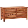Beliani Sodo dėžė RIVIERA 130 cm 48 cm, ruda