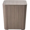 Beliani Sodo dėžė SARANDI 40 cm 40 cm smėlio spalvos