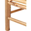 Beliani Sodo kavos staliukas CERRETO 55 cm 64 cm bambuko rudas
