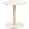 Beliani Sodo kavos staliukas VITTUONE 50 cm 50 cm metalinis smėlio spalvos
