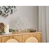 Beliani Sodo LED dekoracija SILVERAN Snieguolė 28 cm Balta