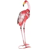Beliani Sodo skulptūra PALAWAN Flamingas Rožinė