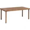Beliani Sodo stalas 6 žmonėms RONCELLO 180 × 90 cm, akacijos mediena, rudas
