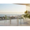 Beliani Sodo stalas BARTICA 81 cm x 84 cm, smėlio spalvos