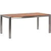 Beliani Sodo stalas GROSSETO 180 cm 90 cm eukalipto mediena rudas