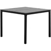 Beliani Sodo stalas PRATO 95 cm 95 cm pilkas