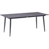 Beliani Sodo stalas TOLENTINO 180x90 cm pilko marmuro efekto