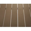 Beliani Sodo stalas VERNIO 180 cm 90 cm metalinis rudas