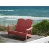 Beliani Sodo suoliukas ADIRONDACK 125 cm raudonas