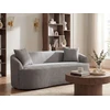 Beliani Sofa AMAL, pilka