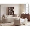 Beliani Sofa AMAL, smėlio spalvos