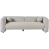 Beliani Sofa LEIREN smėlio spalvos