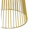 Beliani Šoninis staliukas CHEYNES marmurinis su auksinėmis kojelėmis