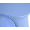 Beliani Šoninis staliukas IDRO 42 cm 28 cm mėlynas