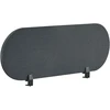 Beliani Stalo pertvara SPARKY 120 x 40 cm tamsiai pilka