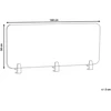 Beliani Stalo pertvara SPLIT 180 x 50 cm Persikų spalvos