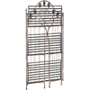 Beliani Stovas VISANO metalinis 123 cm 59 cm juodas