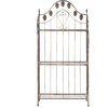 Beliani Stovas VISANO metalinis 123 cm 59 cm juodas