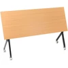 Beliani Sulankstomas rašomasis stalas BENDI, rudas, 160 cm x 60 cm