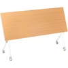 Beliani Sulankstomas rašomasis stalas BENDI, rudas, 160 cm x 60 cm