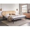 Beliani Technorattano lova BOULIN 180 x 200 cm Juoda