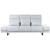Beliani Trijų vietų sofa IKAST šviesiai pilka