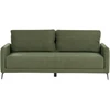 Beliani Trijų vietų sofa-lova HEMING, žalia
