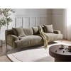 Beliani Trijų vietų sofa MATILA, šviesiai ruda