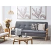 Beliani Trijų vietų sofa TJORN, pilka