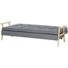 Beliani Trijų vietų sofa TJORN, pilka