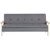 Beliani Trijų vietų sofa TJORN, pilka