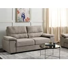 Beliani Trijų vietų sofa VOGAR šviesiai ruda