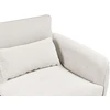 Beliani Trijų vietų sofa WETLAN, balta